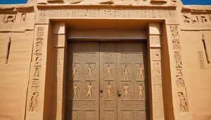 Tajomné dvere v egyptskej hrobke: Nikto nesmie vstúpiť