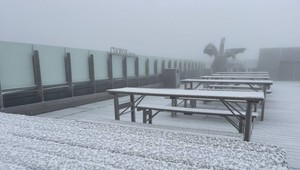 Letné - zimné ráno v Tatrách