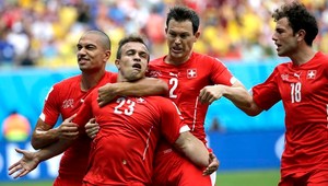 Helvét Shaqiri strelil jubilejný 50. hetrik v histórii MS