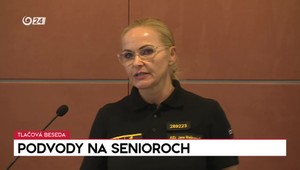 Tlačová beseda ministra vnútra a policajnej prezidentky o podvodoch na senioroch