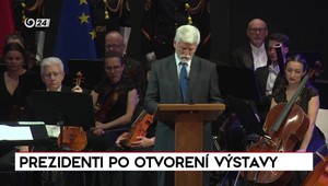 Tlačová beseda: Prezidenti po otvorení výstavy