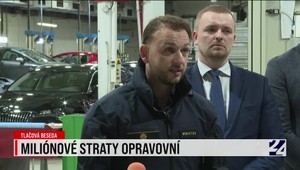 Tlačová beseda ministra vnútra o stratách opravovní