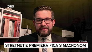 Štúdio 24: Stretnutie premiéra Fica s Macronom