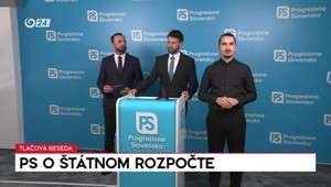 Tlačová beseda strany PS o štátnom rozpočte