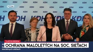 Tlačová beseda KDH k ochrane maloletých na sociálnych sieťach