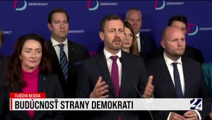 Tlačová beseda o budúcnosti strany Demokrati