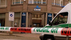 Výbušnina, ktorou Čech prepadol banku, pochádza z civilných zdrojov