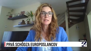 Štúdio 24 o prvej schôdzi europoslancov