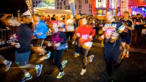 Night Run 2014. Štart v priamom prenose, toto sa nevidí...