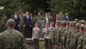 Zloženie slávnostnej vojenskej prísahy na vstup do Ozbrojených síl