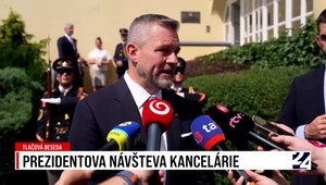 Tlačová beseda prezidenta Petra Pellegriniho pri otvorení kancelárie v Košiciach