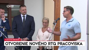 Tlačová beseda: Otvorenie nového RTG pracoviska