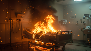 Požiar v nemocnici: Pacient úmyselne zapálil lôžko, utrpel popáleniny