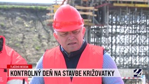 Kontrolný deň na stavbe križovatky