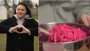 Niečo pre milovníkov ružovej: AKO docielila Diana takúto žiarivú farbu cestovín?