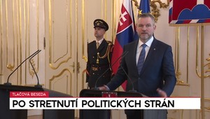 Tlačová beseda prezidenta a koalície po stretnutí politických strán