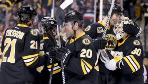 VIDEO. Boston zdolal Edmonton, Chára dvakrát asistoval