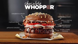 Maďarský Burger King prichádza s prvoaprílovou pochúťkou: Čokoládový burger