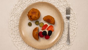 Vysmážané oreo s domácou šľahačkou