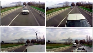 Polícia zverejnila video čelnej zrážky pri Žiline