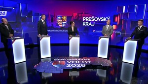 Samosprávne voľby 2026: Predvolebná diskusia kandidátov na župana Prešovského kraja