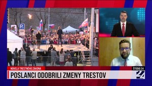 Štúdio 24: Poslanci odobrili zmeny trestov