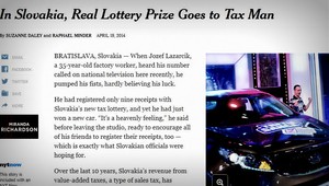 O Slovensku píše New York Times, páči sa im naša bločková lotéria