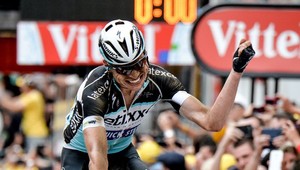 Sagan v 4. etape na 3. mieste, víťazom a do žltého Martin