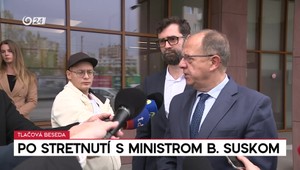 Tlačová beseda primátorov po stretnutí s ministrom Suskom