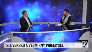 Spektrum 24 o vesmírnom priemysle a možnostiach pre Slovensko