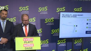 Tlačová beseda SaS o aktuálnych témach