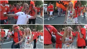 Takto sťažili holandskí fanúšikovia prácu ukrajinskej reportérke