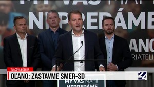 Tlačová beseda hnutia Oľano: zastavme Smer-SD