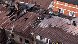 Pri požiari predajne potravín štyri rodiny prišli o strechu nad hlavou