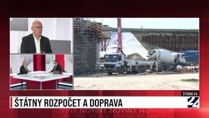 Štúdio 24: Štátny rozpočet a doprava