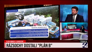 Štúdio 24 o nemocnici Rázsochy s riaditeľom INEKO