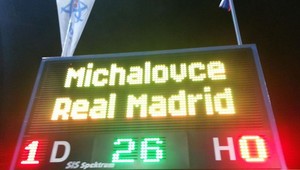 Michalovce mali na lopate slávny Real Madrid