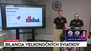 Tlačová beseda policajnej prezidentky k bilancii Veľkonočných sviatkov