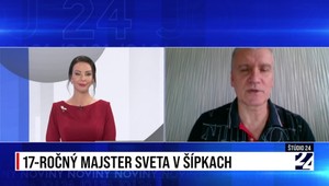 Štúdio 24: 17-ročný majster sveta v šípkach