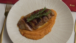 Hlavné jedlo: Oranžová rošáda