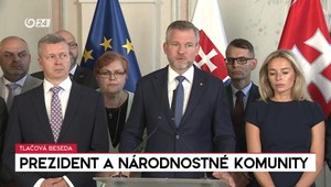 Tlačová beseda: Prezident a národnostné menšiny