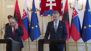Tlačová beseda: Návšteva albánskeho prezidenta
