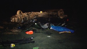 Mladíci na audine vyleteli z cesty, 2 mŕtvi