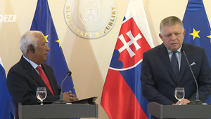 Tlačová beseda premiéra Fica s Antóniom Costom o rozpočte EÚ