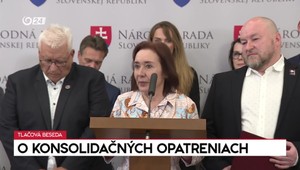 Tlačová beseda ministra Huliaka o konsolidačných opatreniach