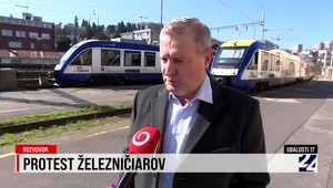Rozhovor o proteste železničiarov