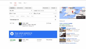 Google spustil novú službu. Nájdite letenku snov