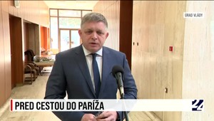 Tlačová beseda Roberta Fica pred cestou do Paríža