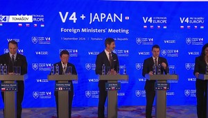 Tlačová beseda po rokovaní V4 a Japonska