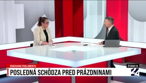 Štúdio 24 o poslednej schôdzi parlamentu pred prázdninami